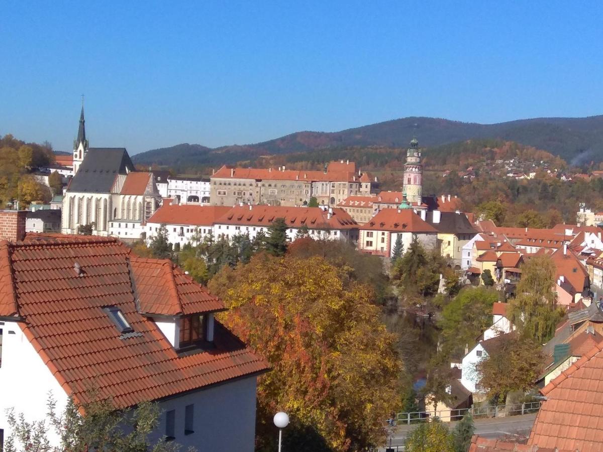 Ubytování s vyhlídkou Český Krumlov Exterior foto